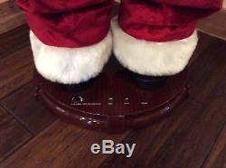 Gemmy Animated 50 Santa Claus Selling For Parts Or Repair Only