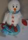 Gemmy Animated Snowflake Spinning Snowman Snow Miser Blue Tested Works Read