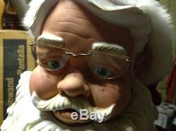 Gemmy Life Size 50 Tall Animated Singing SANTA CLAUS Christmas (Pickup Only!)