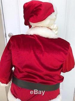 Gemmy Life Size Santa Claus Animated Singing And Dancing