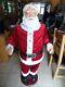 Gemmy Santa Claus Father Christmas Singing And Dancing. 5ft Tall Karaoke Figure