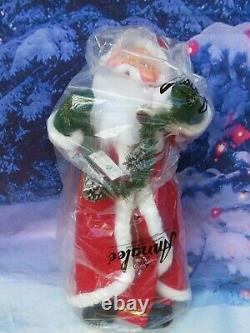 Giant 30 Annalee Santa Claus Doll With Pine Bough & Bird 621004 NEW With Tag