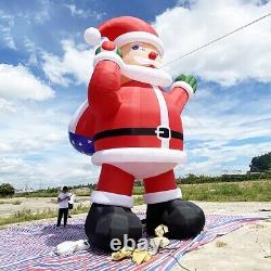 Giant 33Ft Premium Christmas Inflatable Santa Claus for Outdoor Yard Decoration