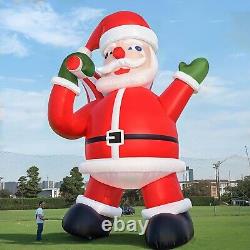 Giant 33Ft Premium Christmas Inflatable Santa Claus for Outdoor Yard Decoration