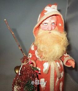 Gluckspilz Lucky Mushroom Santa Claus Candy Container Figurine Jerry Smith RARE
