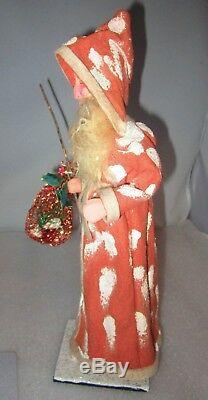 Gluckspilz Lucky Mushroom Santa Claus Candy Container Figurine Jerry Smith RARE