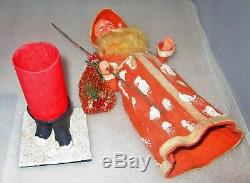 Gluckspilz Lucky Mushroom Santa Claus Candy Container Figurine Jerry Smith RARE