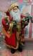 Gorgeous 3 Foot Tall Victorian Style Christmas Santa Claus Figure With Gifts