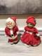 Handmade Mr & Mrs Santa Claus Rare 1950's 1960's Christmas Figures