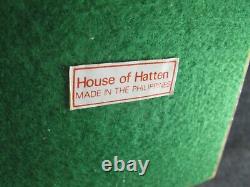 HOUSE OF HATTEN Santa Claus Figure with Elf Bunny & Bells 22.5 Tall READ AD