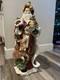 Htf Kaldun & Bogle Santa Claus Figurine Vase Centerpiece Ceramic