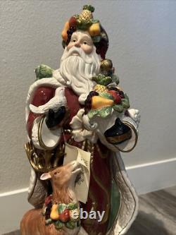 HTF Kaldun & Bogle Santa Claus Figurine Vase Centerpiece Ceramic