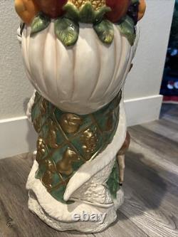 HTF Kaldun & Bogle Santa Claus Figurine Vase Centerpiece Ceramic