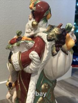 HTF Kaldun & Bogle Santa Claus Figurine Vase Centerpiece Ceramic