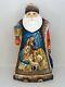 Hand Carved And Painted Santa Claus 27cm 10,62nativity