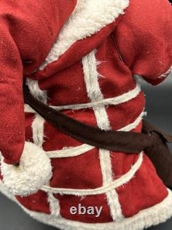 Handcrafted Folk Art Santa Claus Doll Figure Handmade 22 Beautifully Made