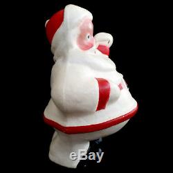 Harry & David Paper Mache Christmas Santa Claus Figure / Vintage Retro 1960's