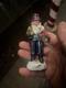 Heavy Santa Claus Patriotic Uncle Sam Figurine/paperweight 1912