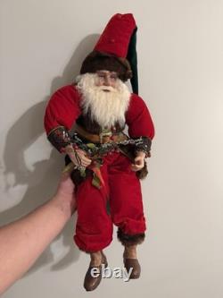High-Quality Santa Claus Doll Christmas Decor Handmade Collectible
