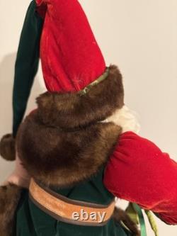 High-Quality Santa Claus Doll Christmas Decor Handmade Collectible