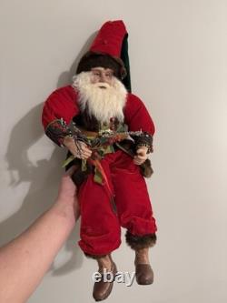High-Quality Santa Claus Doll Christmas Decor Handmade Collectible
