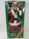 Holiday Creations 25 Santa Claus Animated Head/arm Motions Withlight Extra Bulb