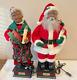 Holiday Creations Mr & Mrs Santa Claus Animated 26 Black African American 1993