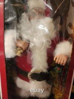 Holiday Living Animated 30 Santa Claus with Lantern Christmas