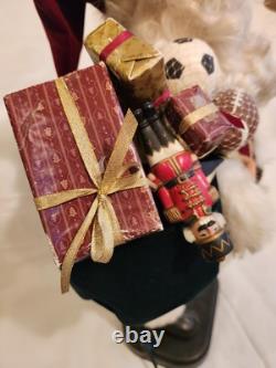 Holiday Living Animated 30 Santa Claus with Lantern Christmas