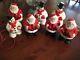 Holiday Vintage Royal Santa Claus Snowman Bubble Lights Lot Of 7 9 Collecting