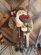 Holidaytime 48 Plush Standing Santa Claus Christmas Figure Gift Bag And Staff