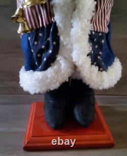 Home For The Holiday USA Santa Claus American 22'' Christmas Decoration Figure