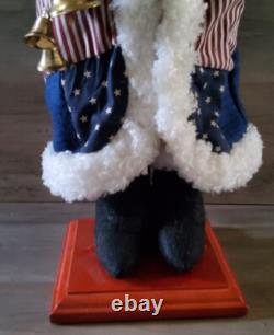 Home For The Holiday USA Santa Claus American 22'' Christmas Decoration Figure