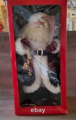 Home For The Holiday USA Santa Claus American 22'' Christmas Decoration Figure