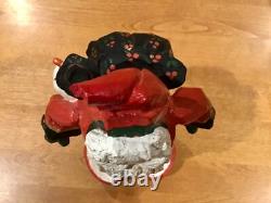 House Of Hatten 1993 Santa Claus Toy Bag Snowman 10 Heavy