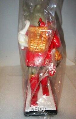 House of Hatten Calla SNOWY PINE LODGE Santa Claus Skiing Figurine NEW SEALED