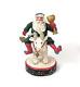 House Of Hatten Father Christmas Santa Sitting On Sheep Holiday Figure 9.5 1992
