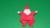How To Make An Origami Santa Claus