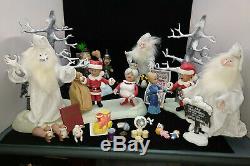 Huge Lot of Santa Claus is Coming to Town Trees Figures Accessories RANKIN BASS