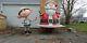 Huge Santa Claus & Elf Cristmas Store Display
