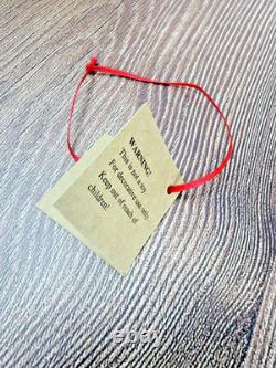 Ino Schaller Pink Santa with Flowers & Tree Glitter German Christmas Figurine