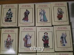 International Santa Claus Collection Complete Lot Of 24 In Original Boxes