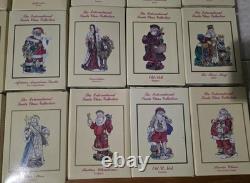 International Santa Claus Collection Complete Lot Of 24 In Original Boxes