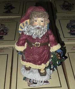 International Santa Claus Collection Complete Lot Of 24 In Original Boxes