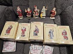 International Santa Claus Collection Lot of 15 Figures in Original Boxes