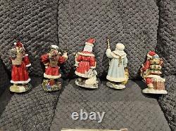 International Santa Claus Collection Lot of 15 Figures in Original Boxes