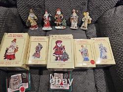 International Santa Claus Collection Lot of 15 Figures in Original Boxes