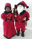 Interracial Mr & Mrs Santa Claus White Santa Afro American Mrs Claus Dolls 34