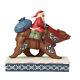 Jim Shore Bearing Gifts For One And All Christmas Santa Claus Bear 6008875