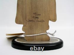 Joretta Headlee 1988 Limited Edition 14 Santiklos Series Santa Wood Figure